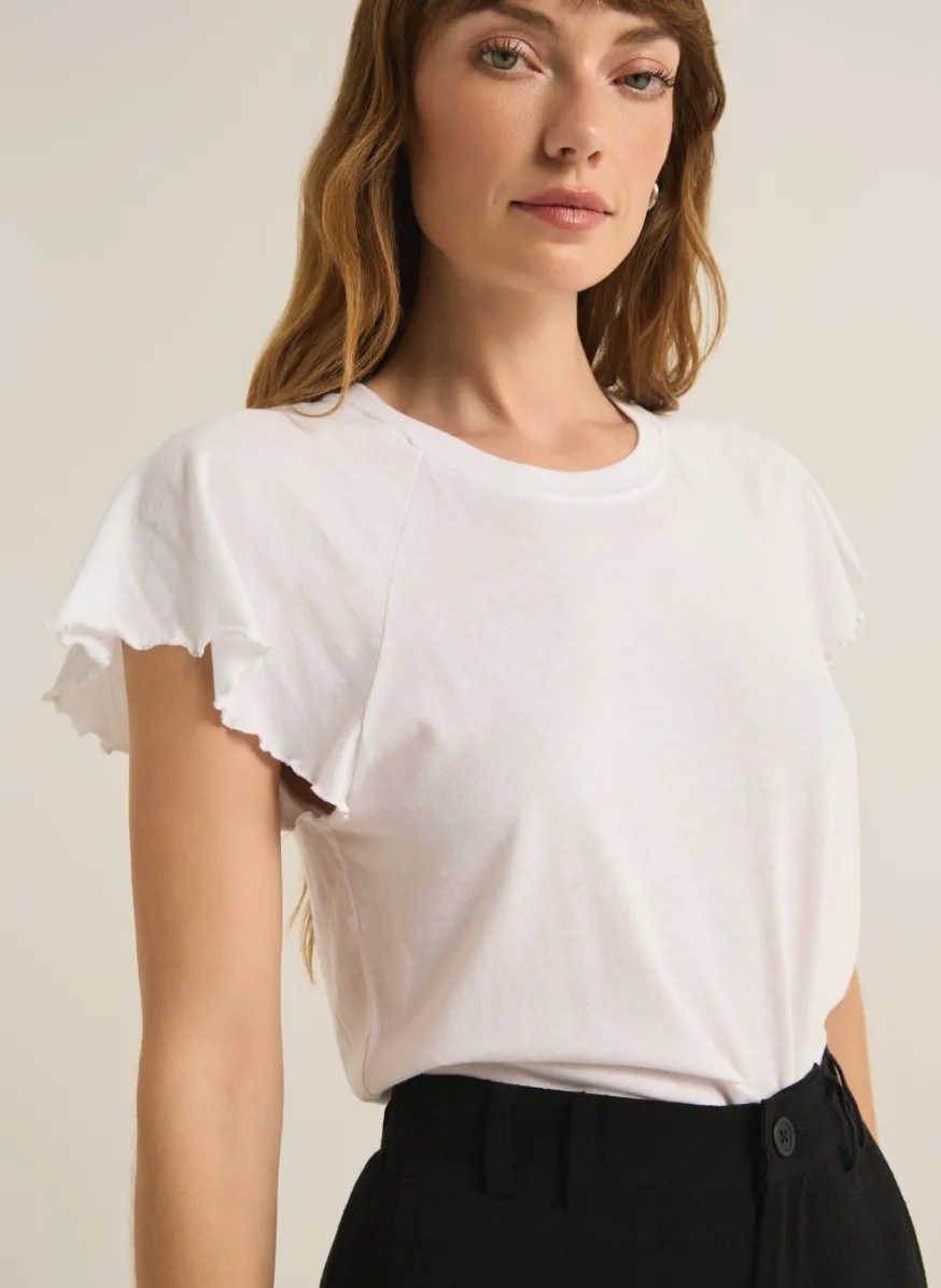 Abby Flutter Tee