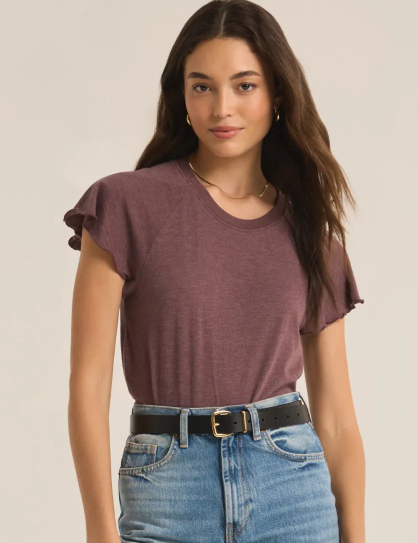 Abby Flutter Tee