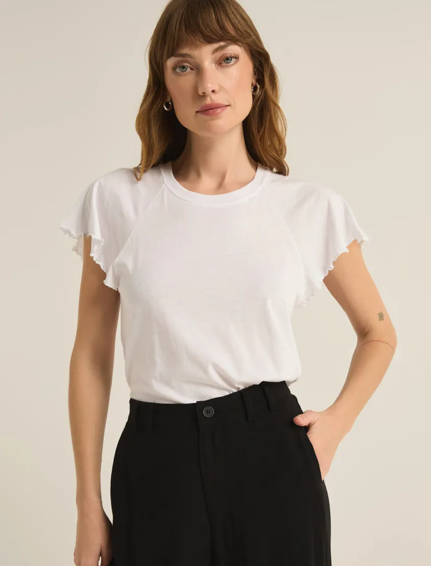 Abby Flutter Tee