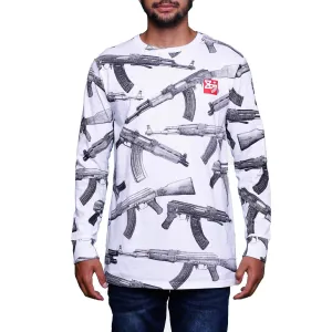 AKs Long Sleeve Tee White L/S