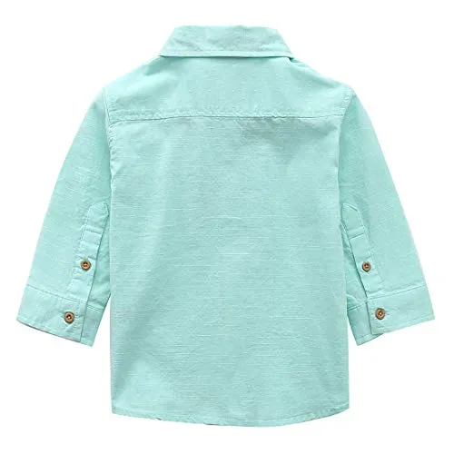 Baby Long Sleeve Dobby Shirt