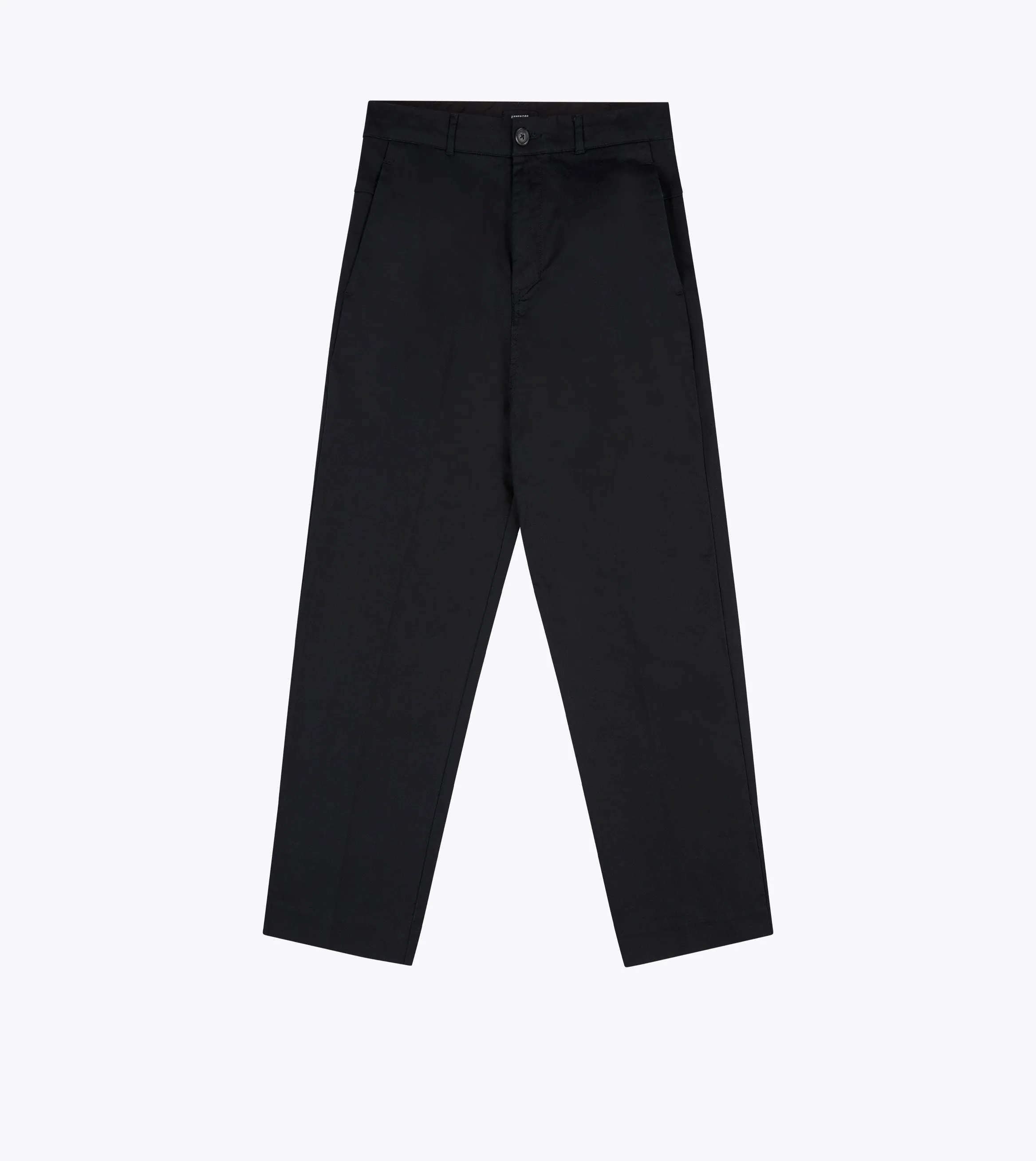 Box Crop Pant Black