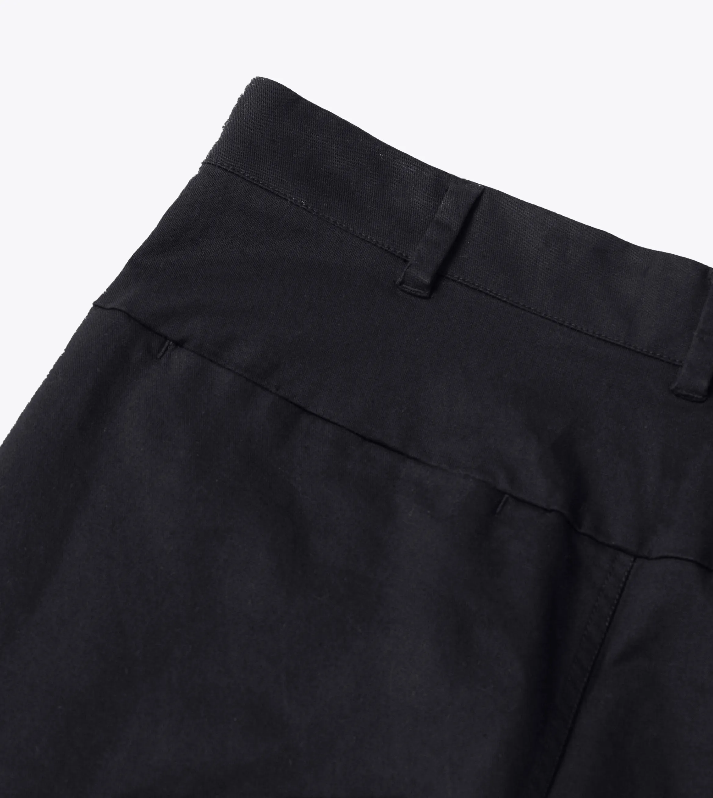 Box Crop Pant Black