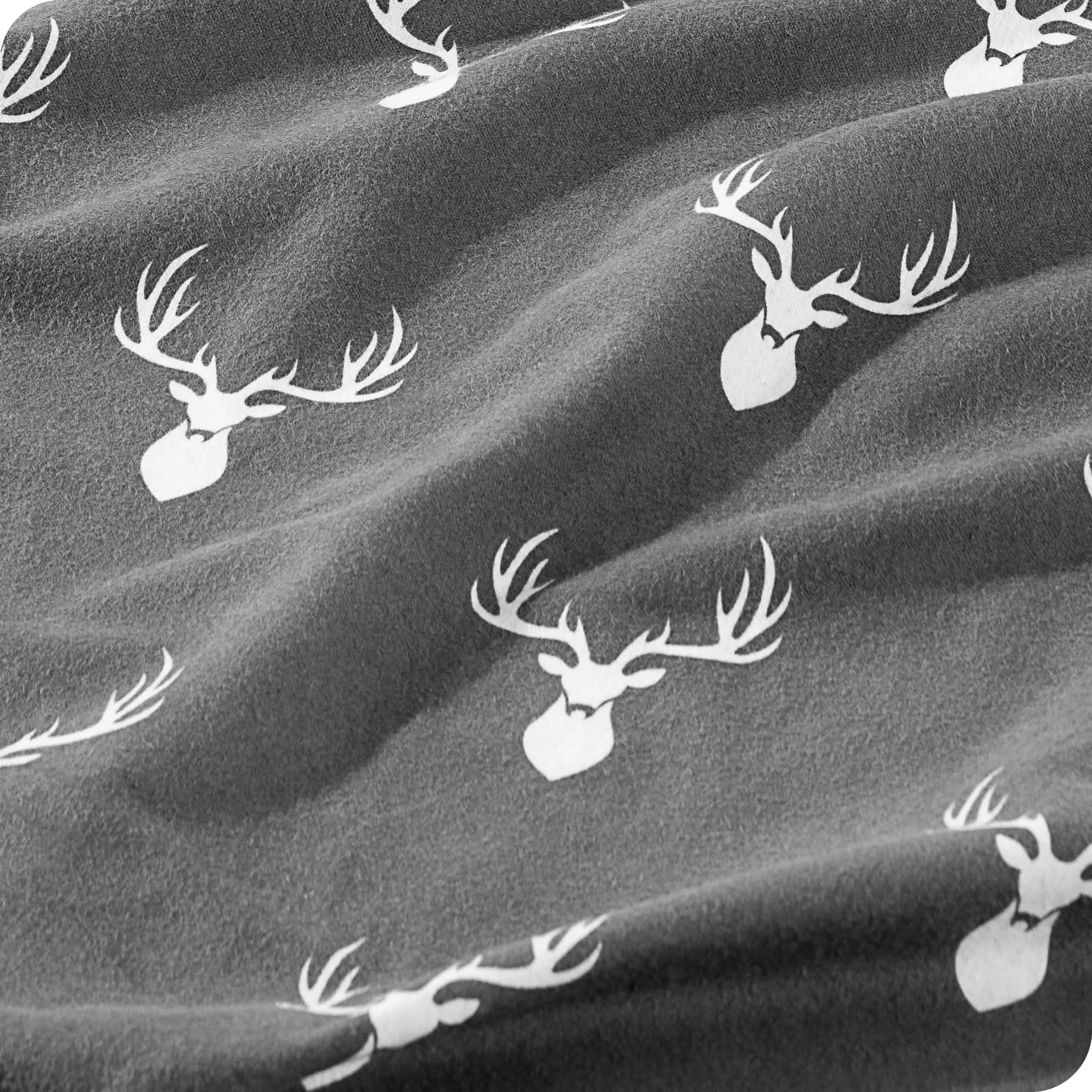 Cotton Flannel Sheet Set - Stag