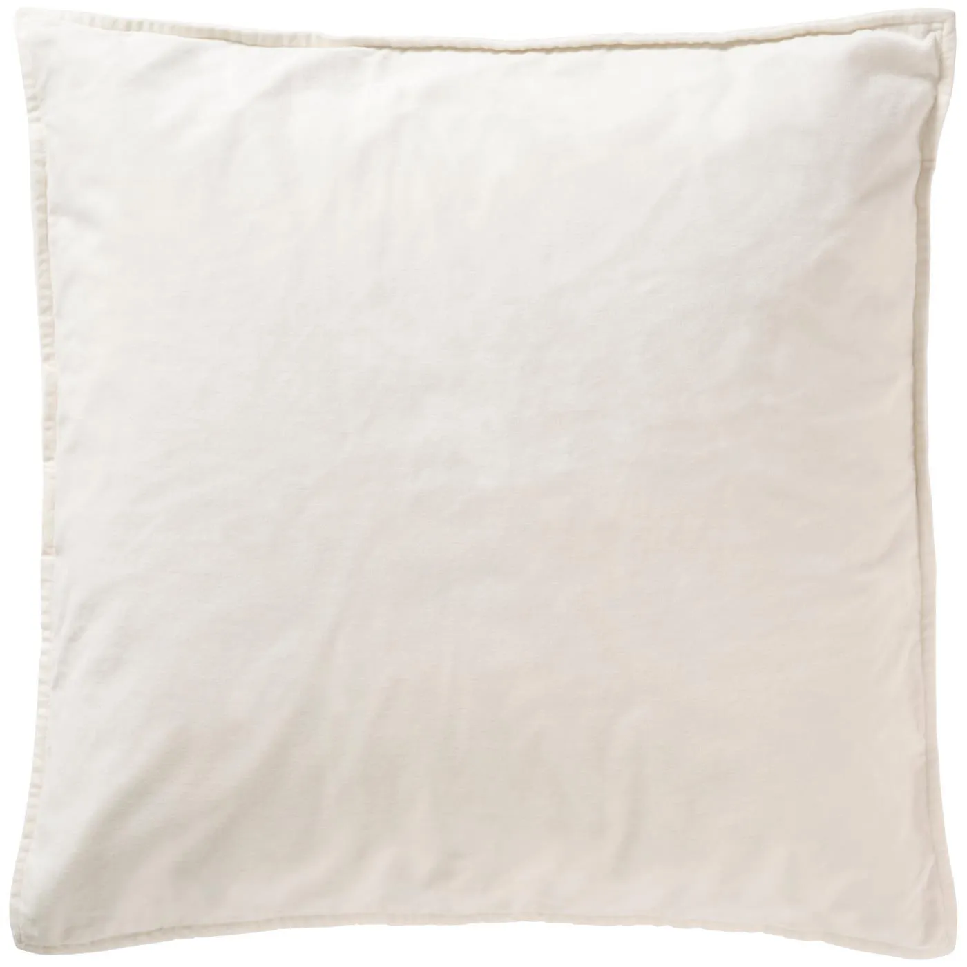 Cushion Velvet Butter Cream 50cm x 50cm