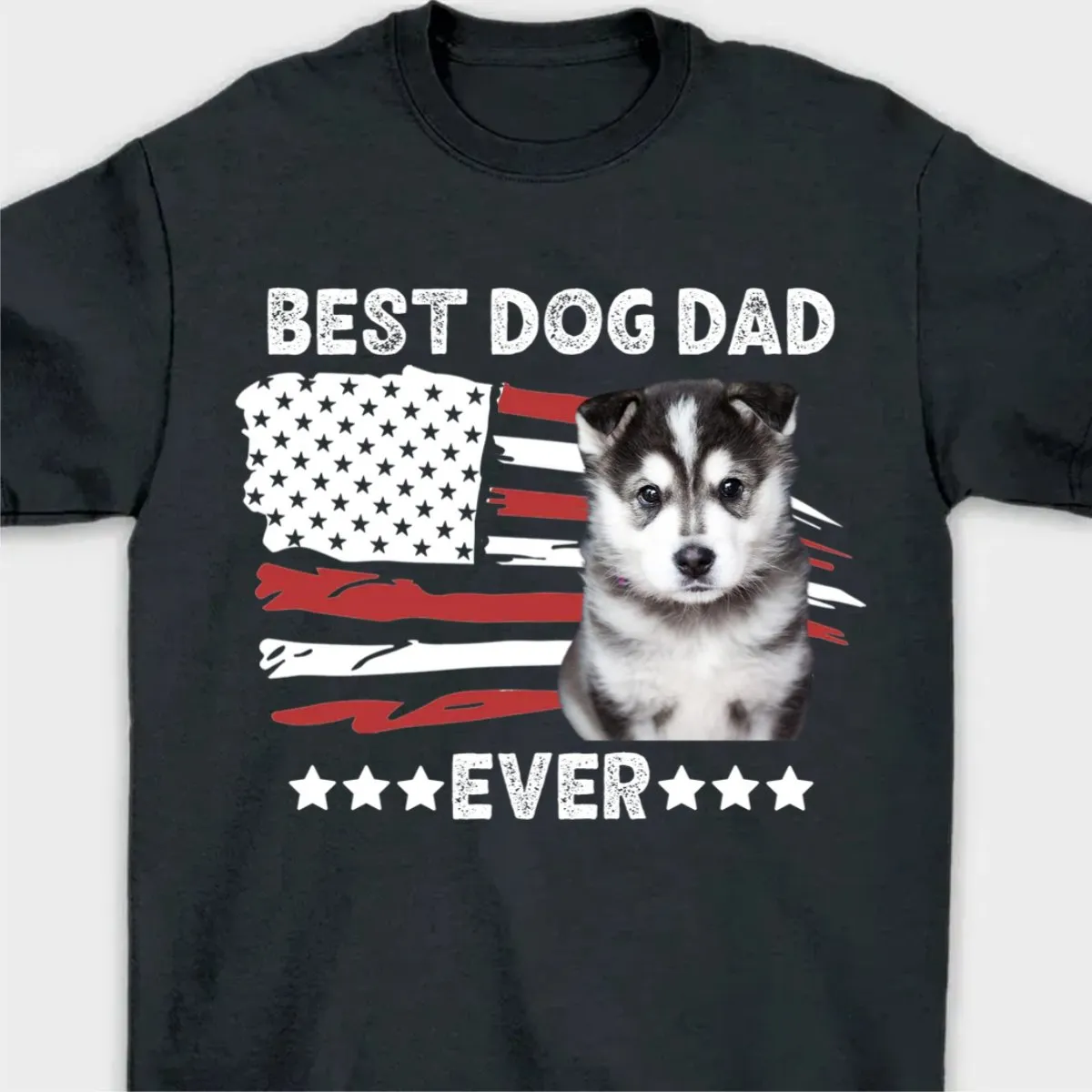 Custom Photo Ultimate Dog Dad - Personalized Custom Unisex T-shirt, Hoodie, Sweatshirt