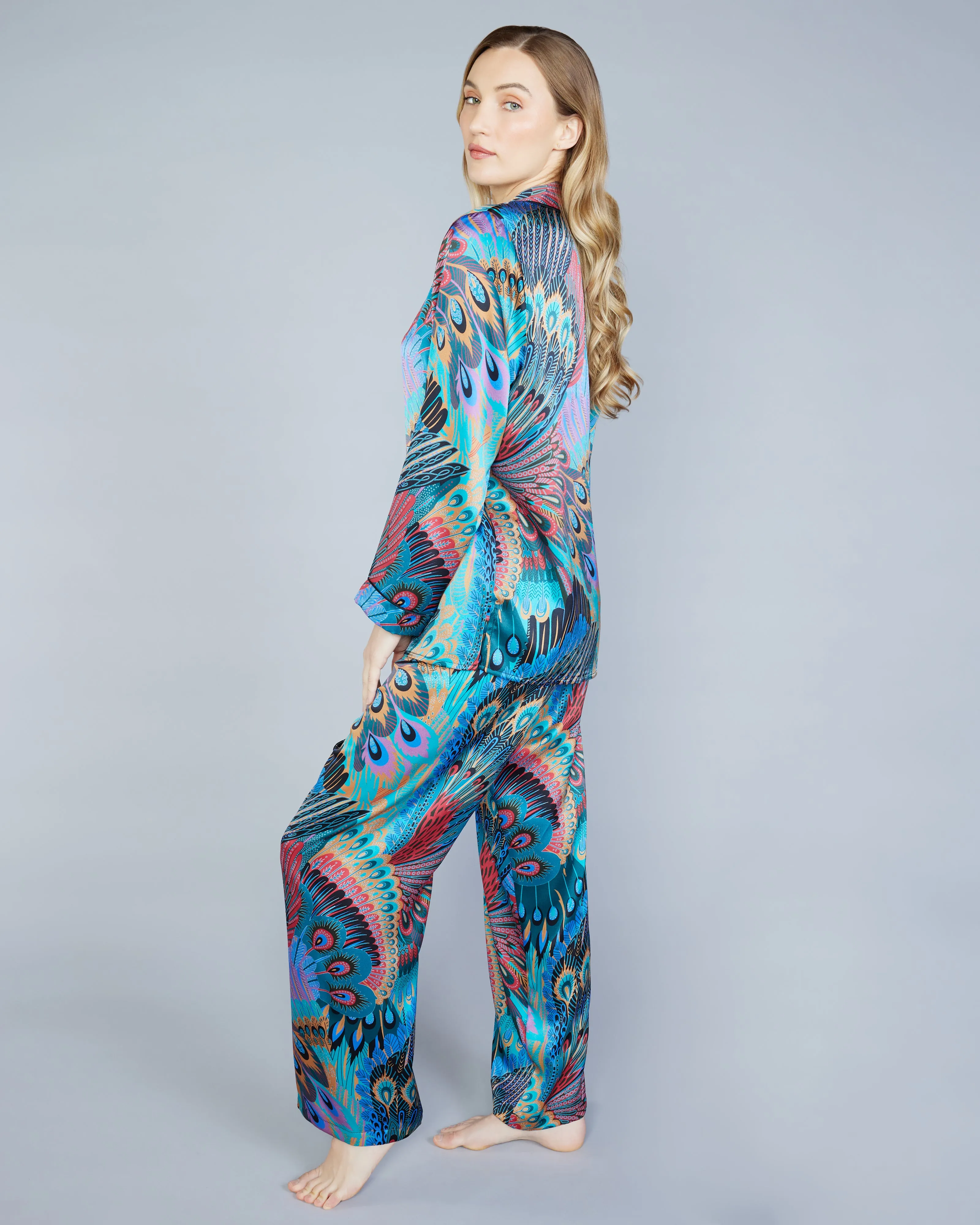 Erte Silk Pajamas