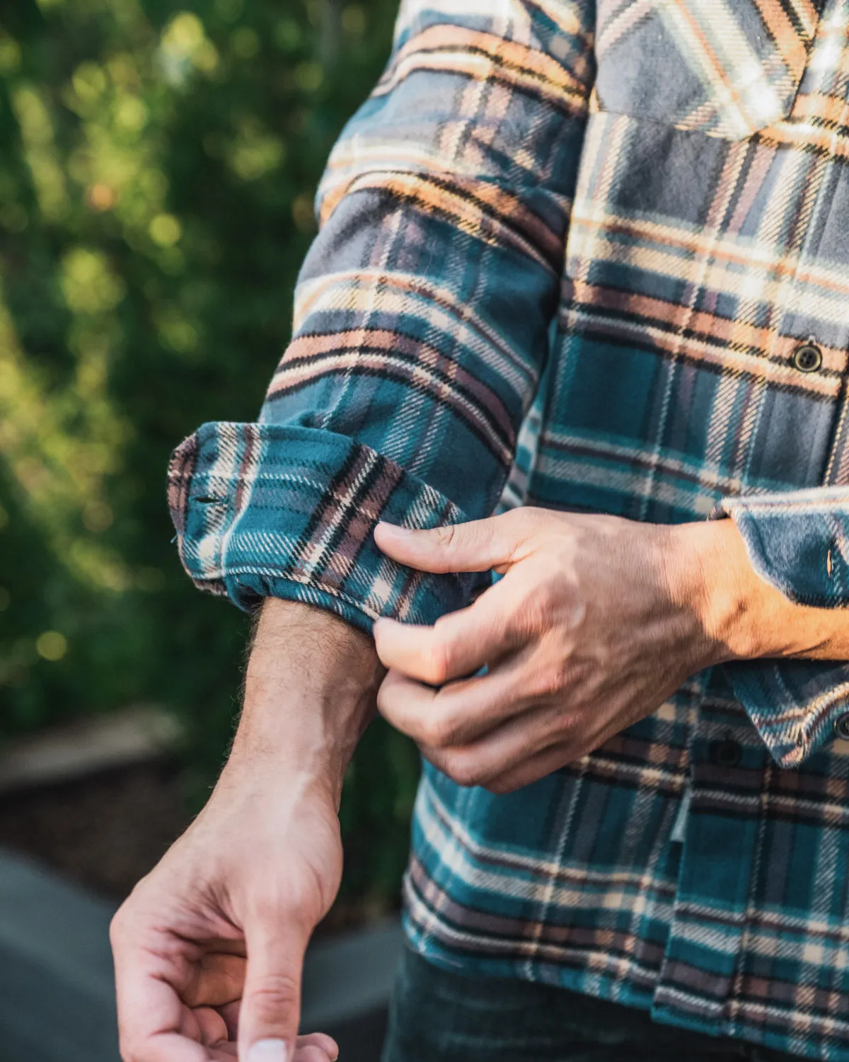 Field Grand Flannel, Pecan Plaid