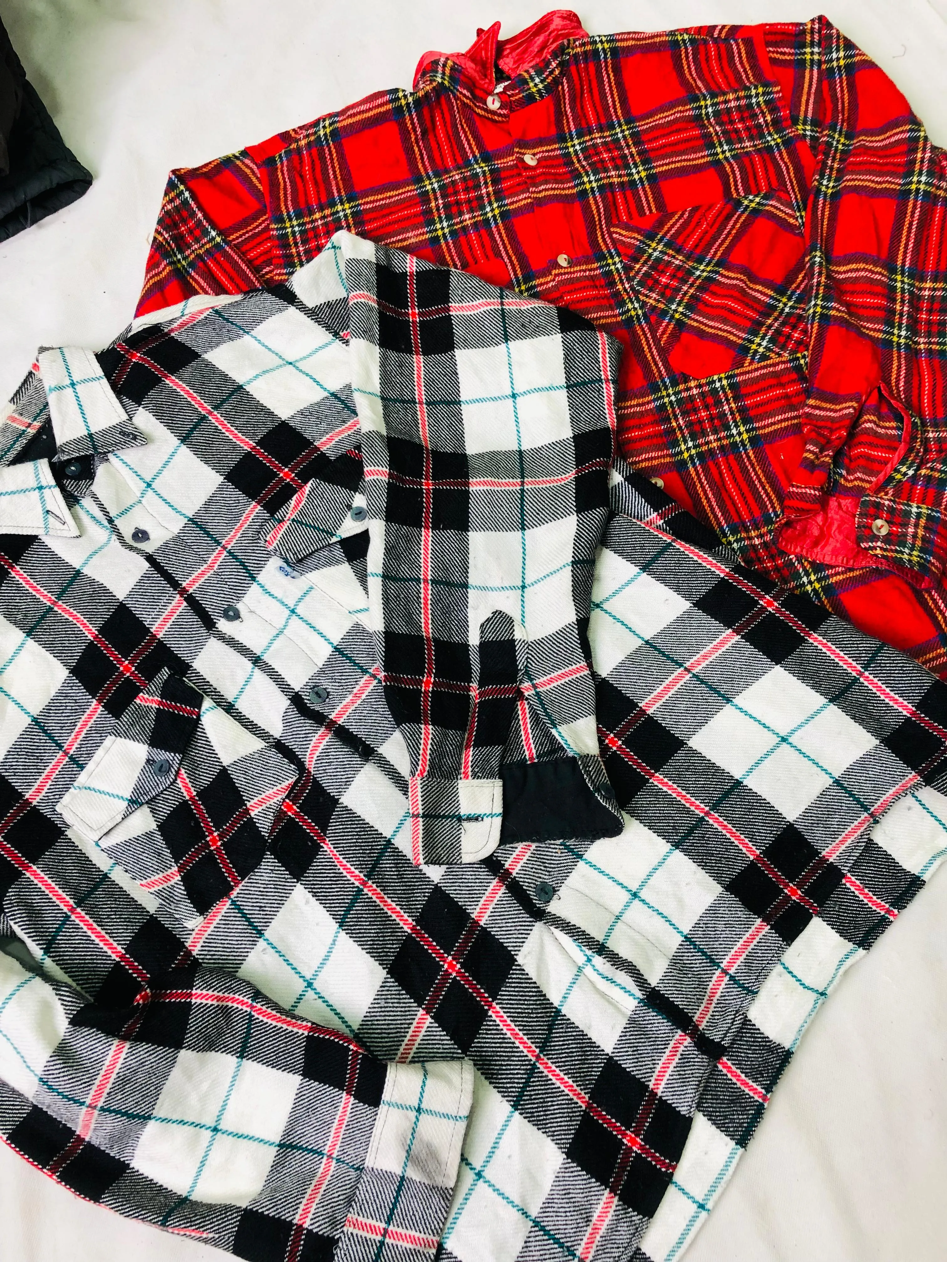 Flannel Shirts - 20 Pieces