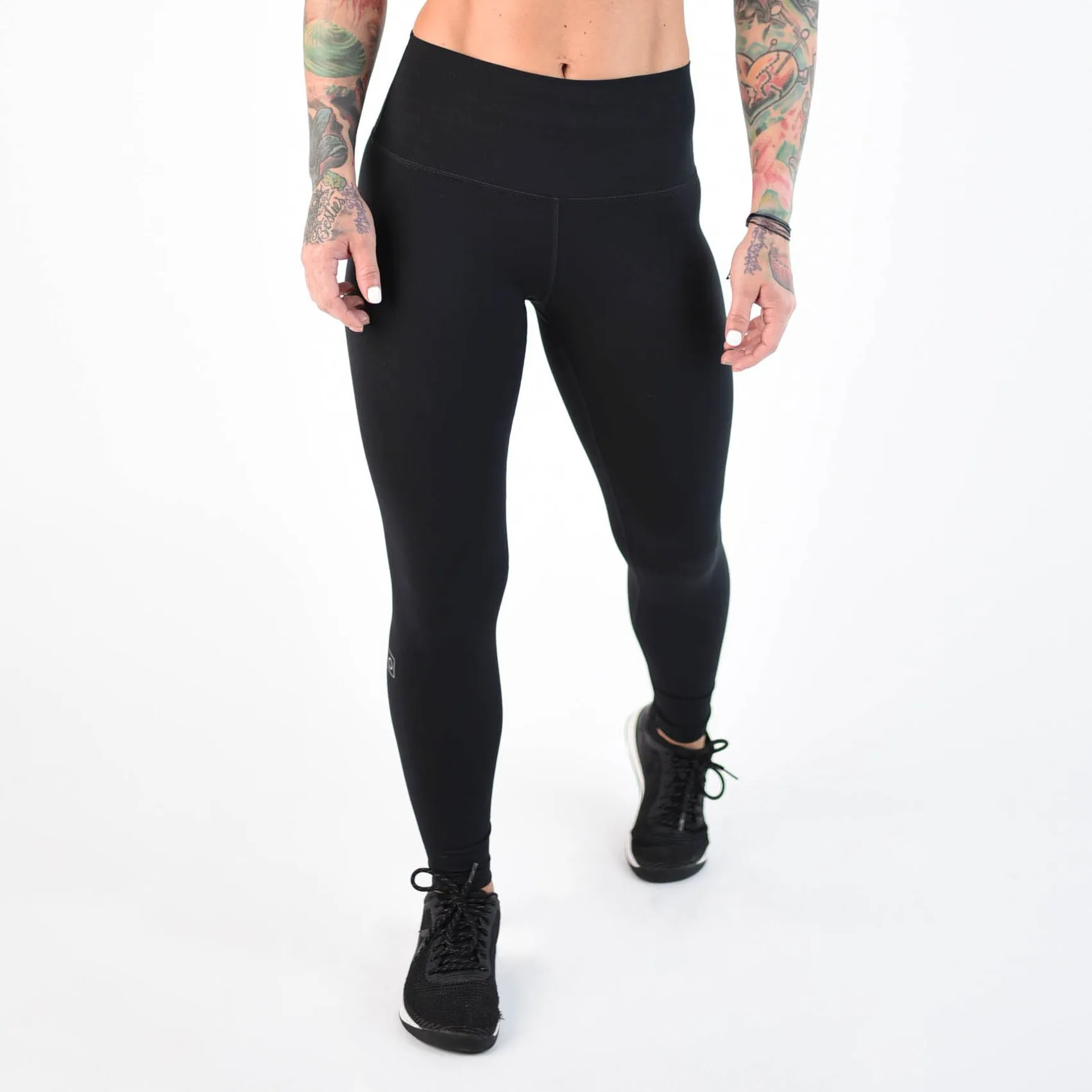 FLEO El Toro 25" Black Leggings (Silky Silk)