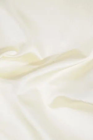 French Vanilla Cotton Silk Fabric