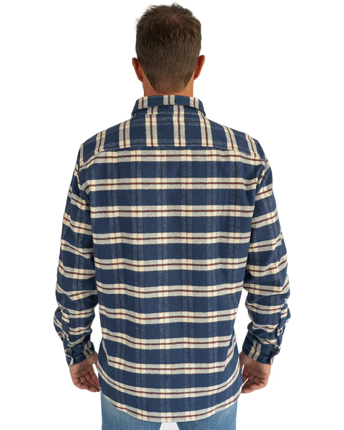 Grand Flannel, Navy Plaid