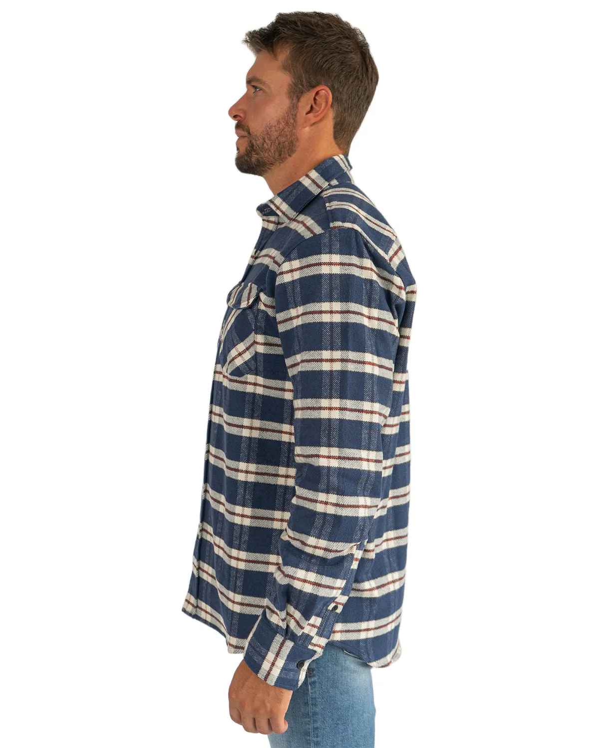 Grand Flannel, Navy Plaid