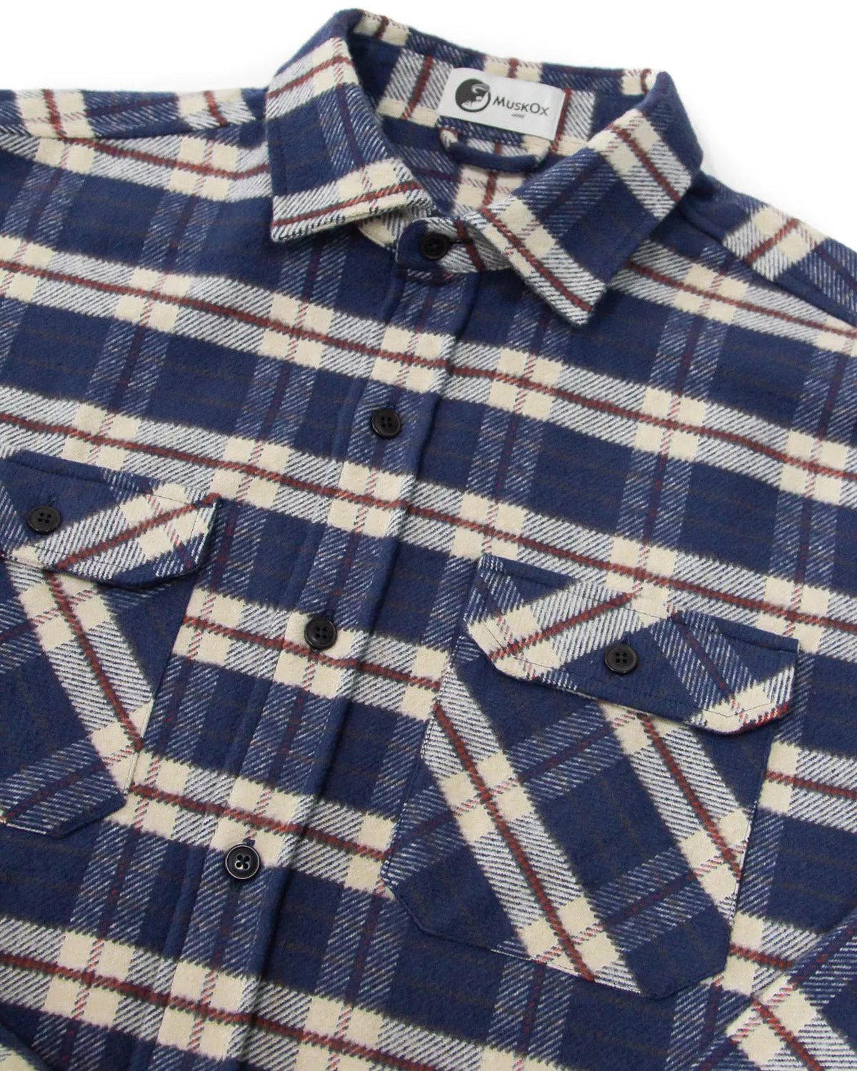 Grand Flannel, Navy Plaid