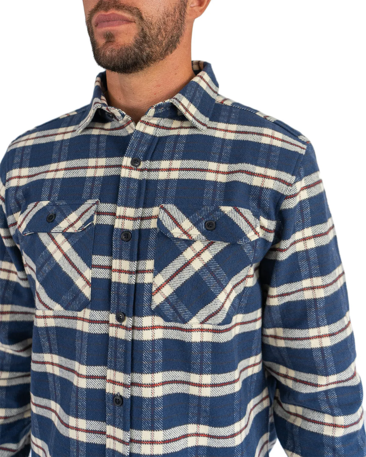 Grand Flannel, Navy Plaid