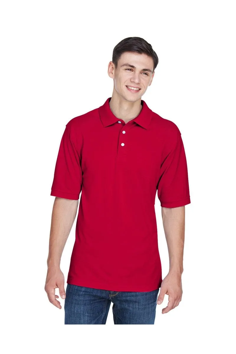 Harriton M265: Men's 56 oz Easy Blend Polo