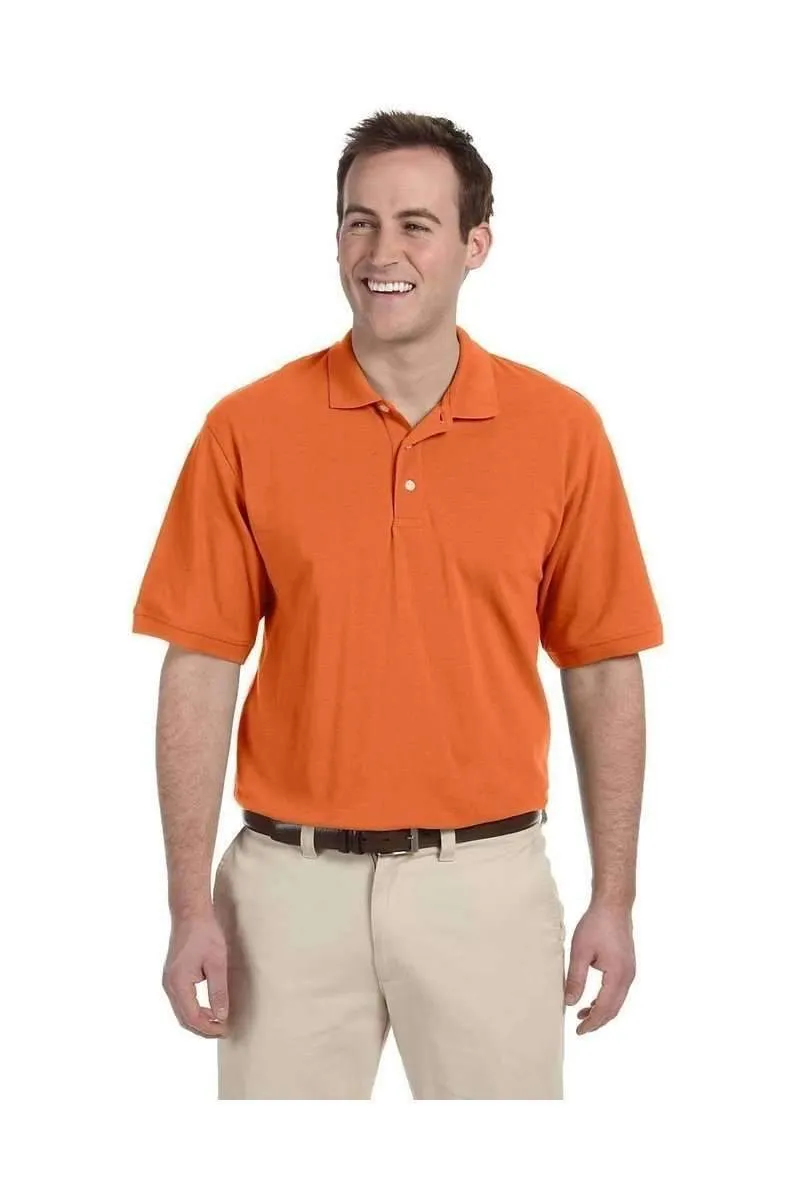 Harriton M265: Men's 56 oz Easy Blend Polo