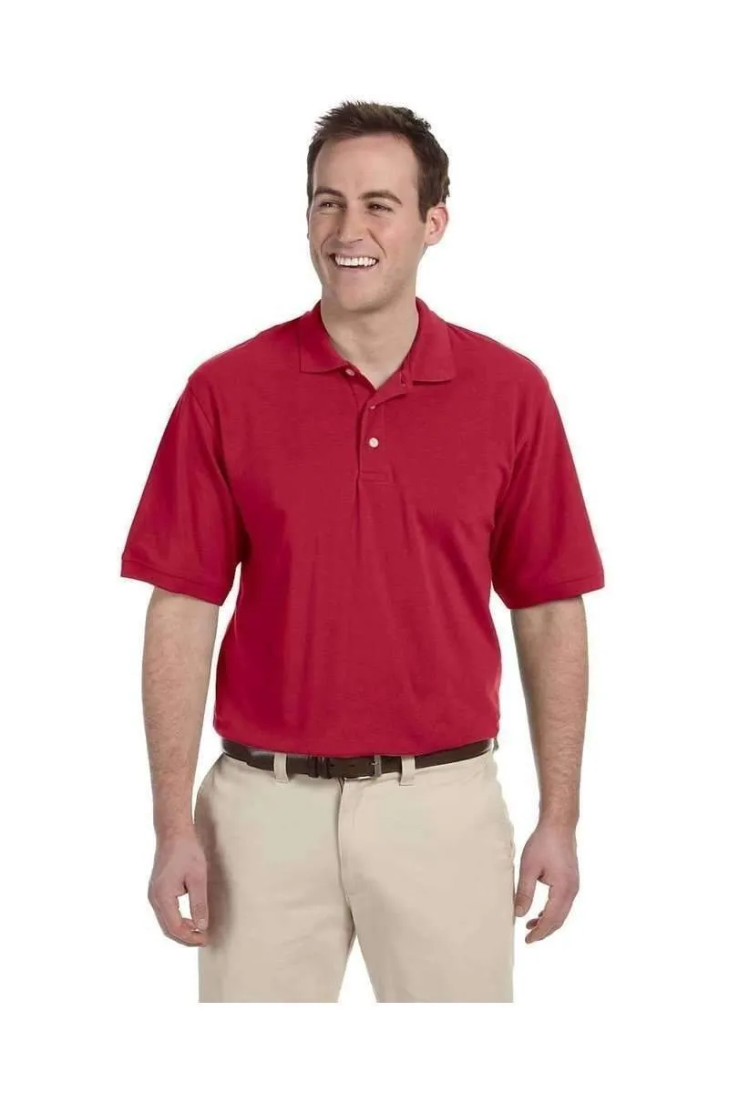 Harriton M265: Men's 56 oz Easy Blend Polo