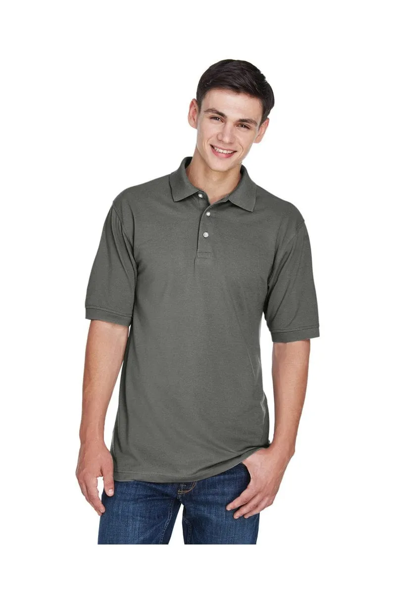 Harriton M265: Men's 56 oz Easy Blend Polo