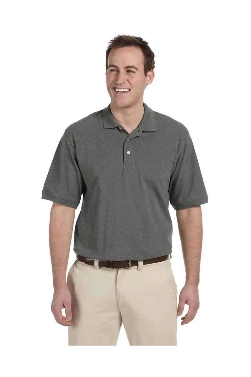 Harriton M265: Men's 56 oz Easy Blend Polo