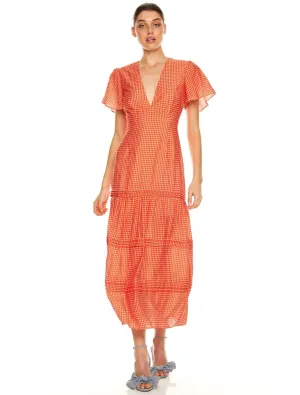 HONEY HUE MIDI DRESS