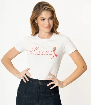 I Love Lucy x Unique Vintage BFF Lucy Fitted Tee