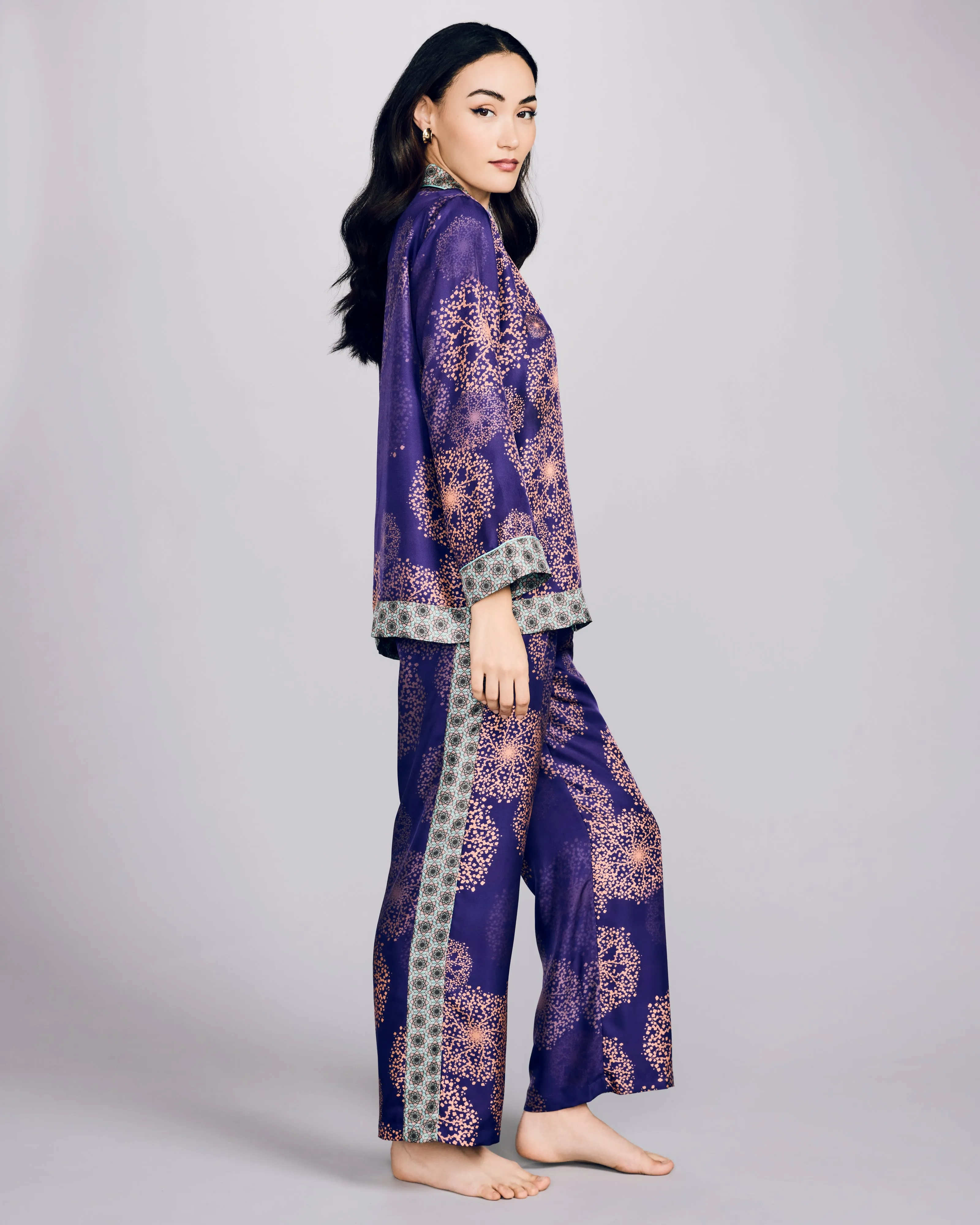 Isa Hanabi Silk Pajamas