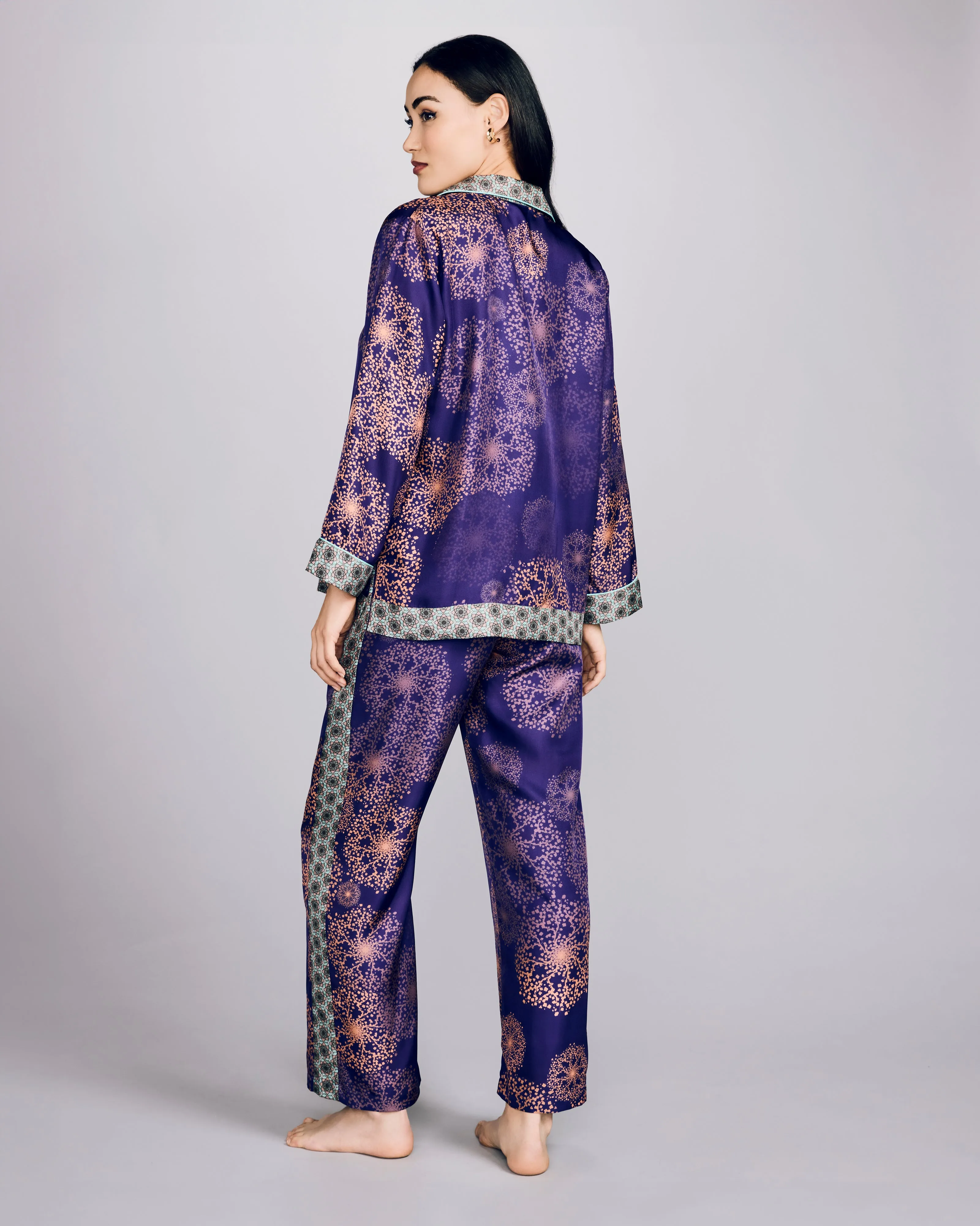 Isa Hanabi Silk Pajamas