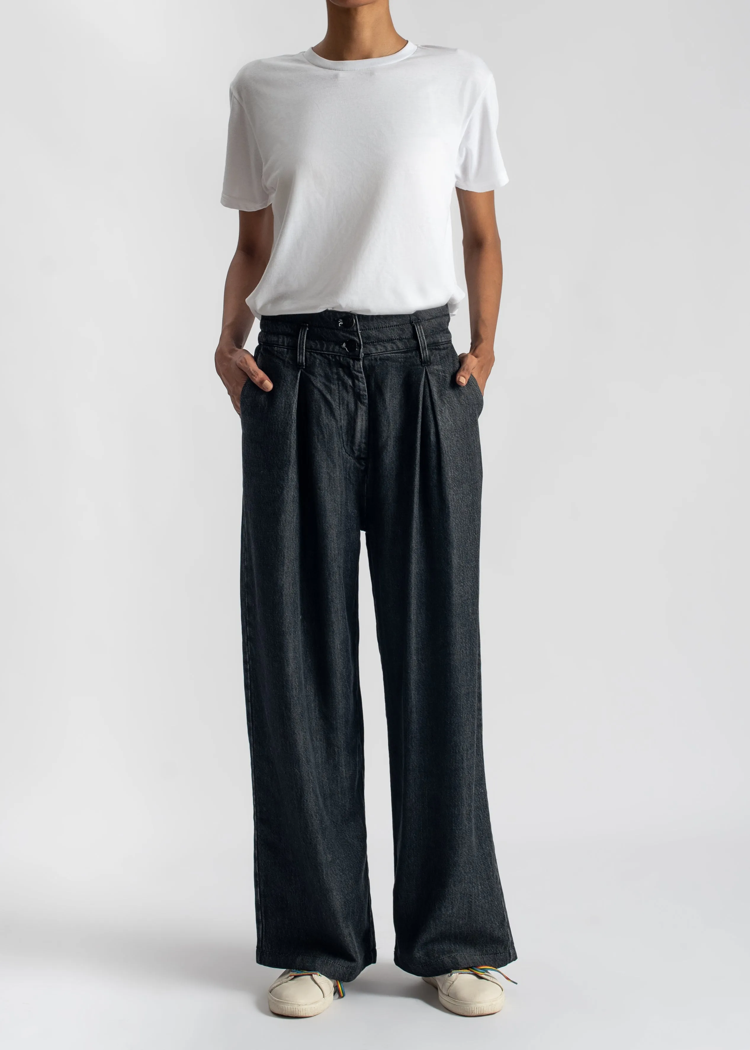 Kohl Grey Palazzo Pants