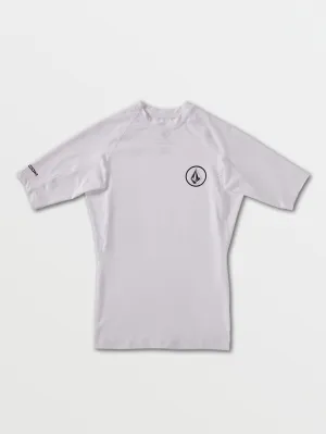 Lido Solid Short Sleeve - White