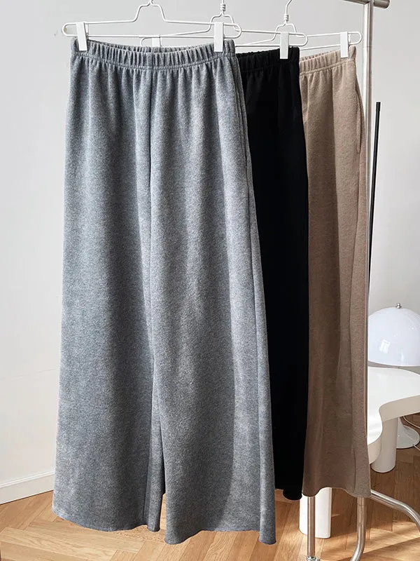 Loose Hoodies And Wide-Leg Pants Suits