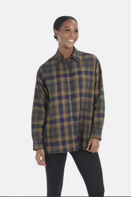 Marmot Women's Fairfax Novelty Lightweight Relaxed Flannel Shirt