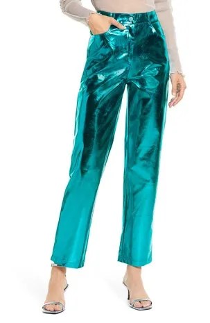 Meet Me At The Rave Shimmer pants (Festival) (BLUE)