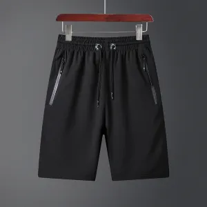 Men's Plus Size Ice Silk Stretch Shorts