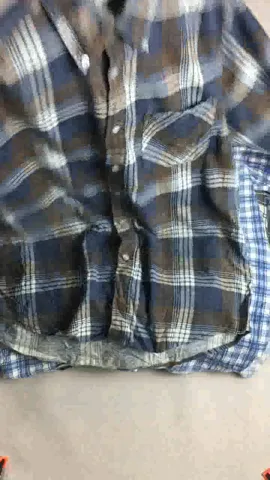 Mixed plaid flannel shirts 18pc - UK Seller