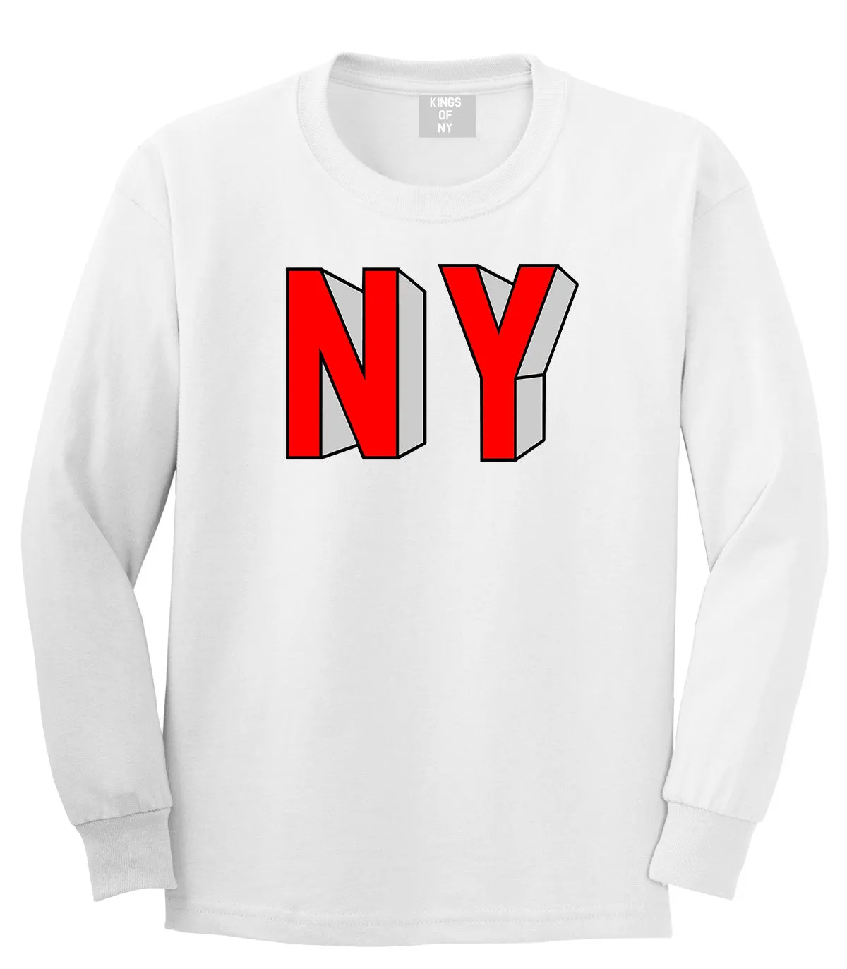 NY Block Letters Long Sleeve T-Shirt