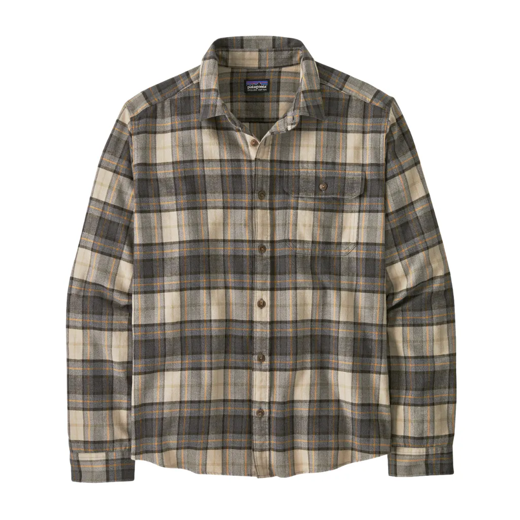 Patagonia Men's Long Sleeve Lightweight Fjord Flannel Shirt