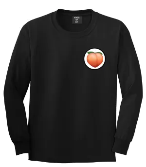 Peach Chest Mens Long Sleeve T-Shirt