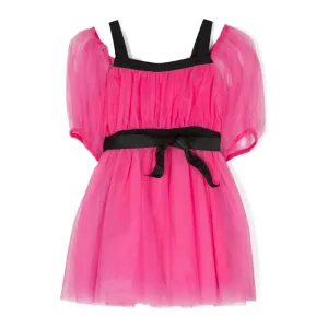 PINKO Fuchsia Nylon Dress