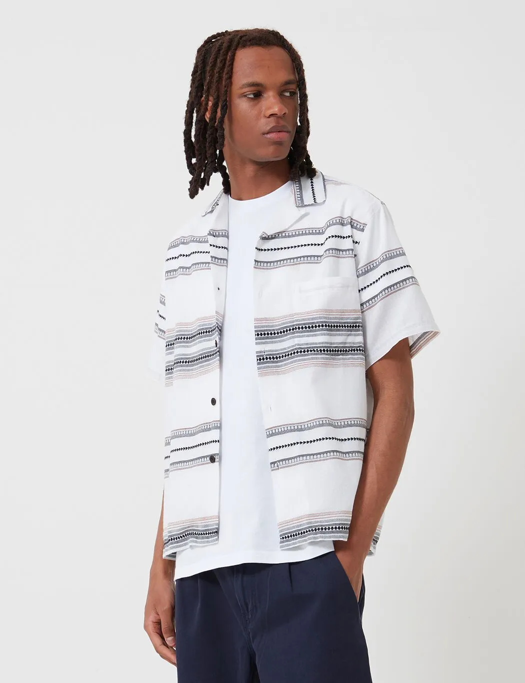 Portuguese Flannel Native Shirt - White