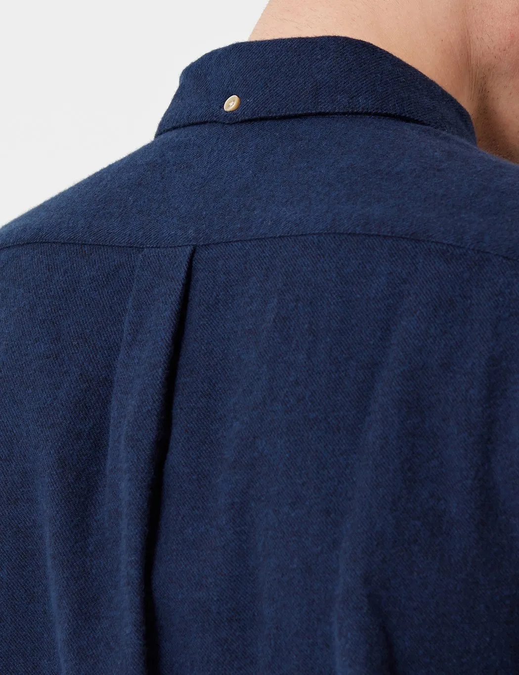 Portuguese Flannel Teca Shirt - Navy