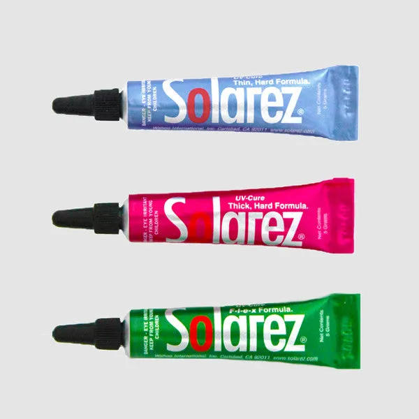 Solarez UV Resin 5 gram 3 pack