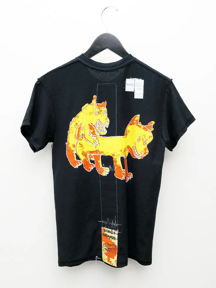 Stacy House Heat, Short Sleeve T-Shirt, Black