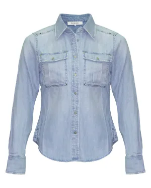 Studded Denim Shirt