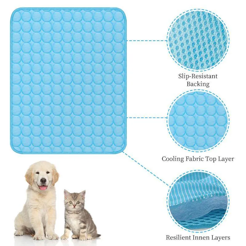 Summer Cooling Mat & Sleeping Pad- Water Absorption Top