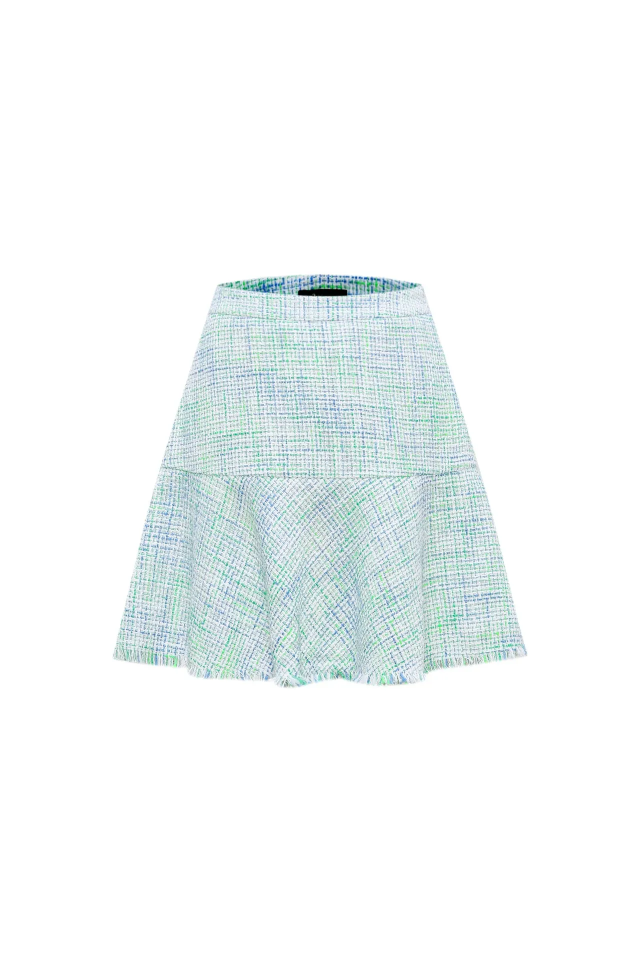 Tweed Flare Skirt