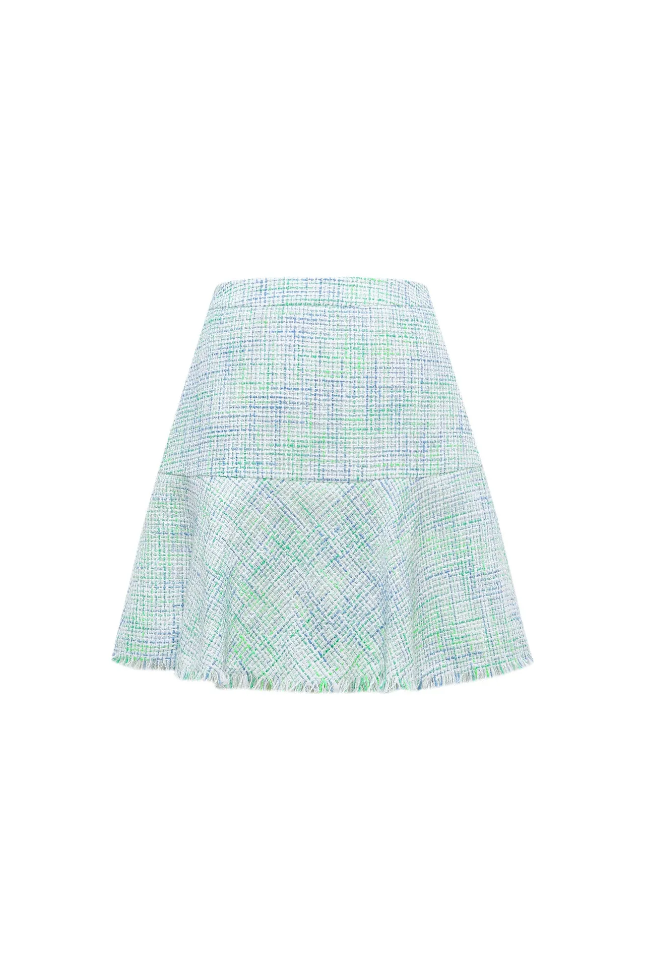 Tweed Flare Skirt