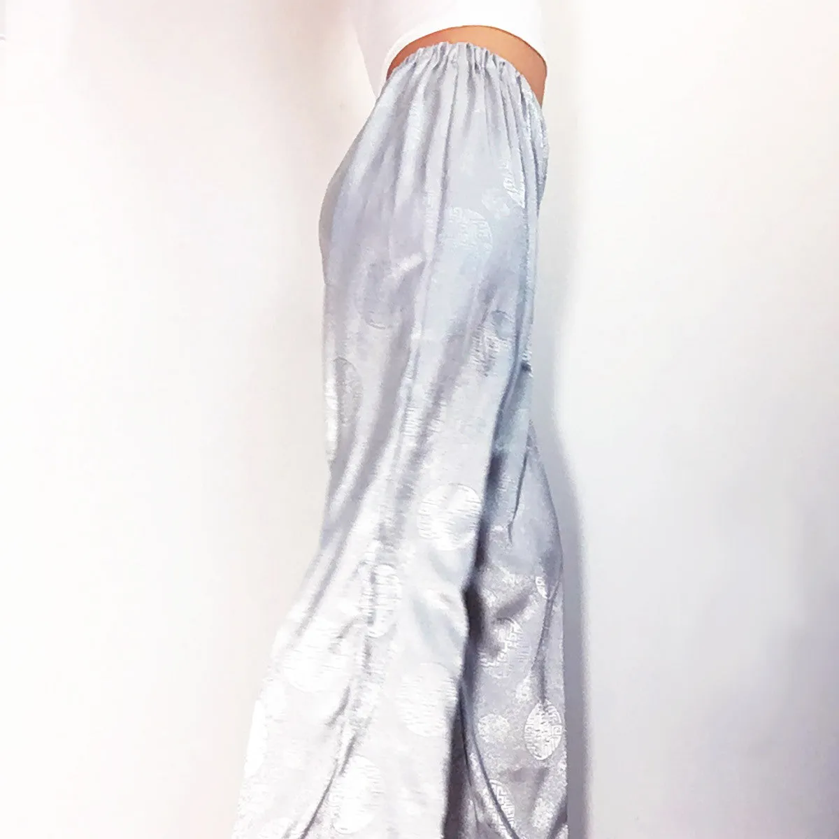 UNISEX ZEN SILK TROUSERS