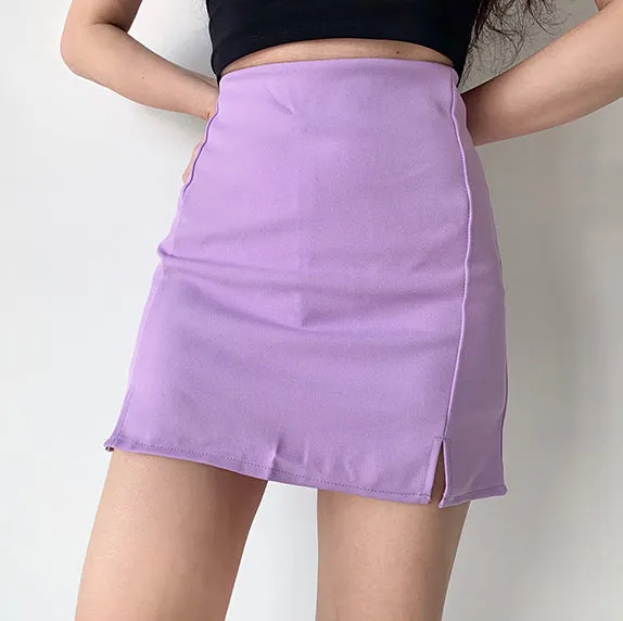 Wenkouban - Leyla Double Split Skirt