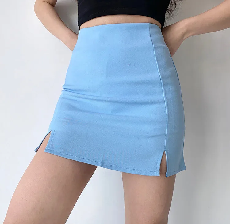 Wenkouban - Leyla Double Split Skirt